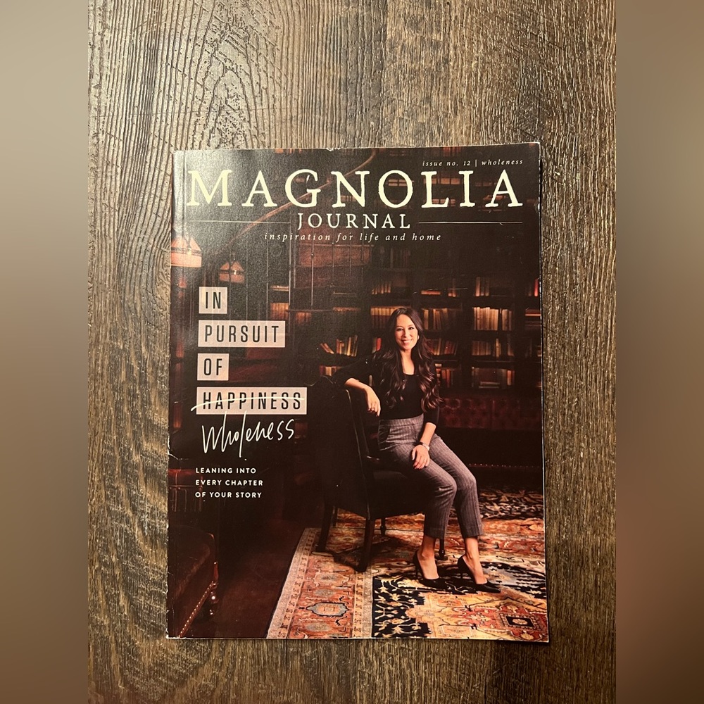 The Magnolia Journal Magazine Rhythm Issue 12 Fall 2019 Joanna Gaines